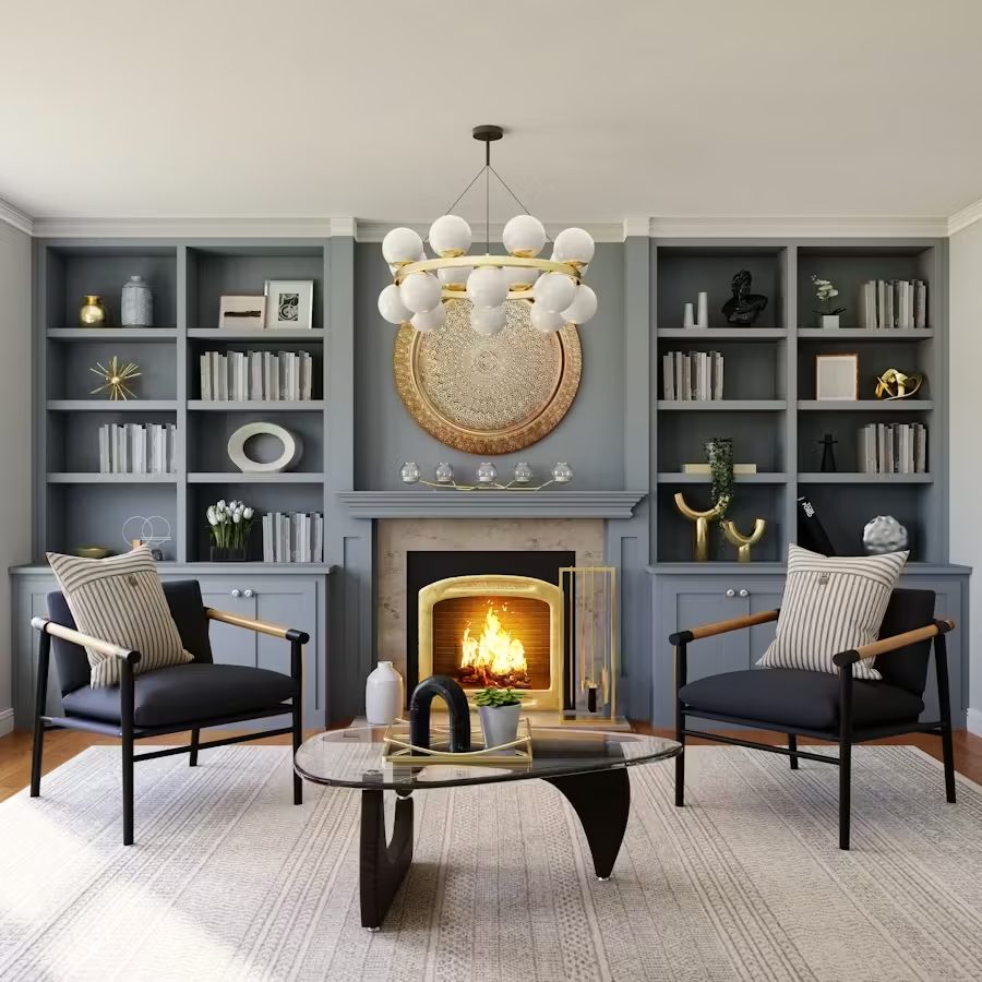 Styled dining area